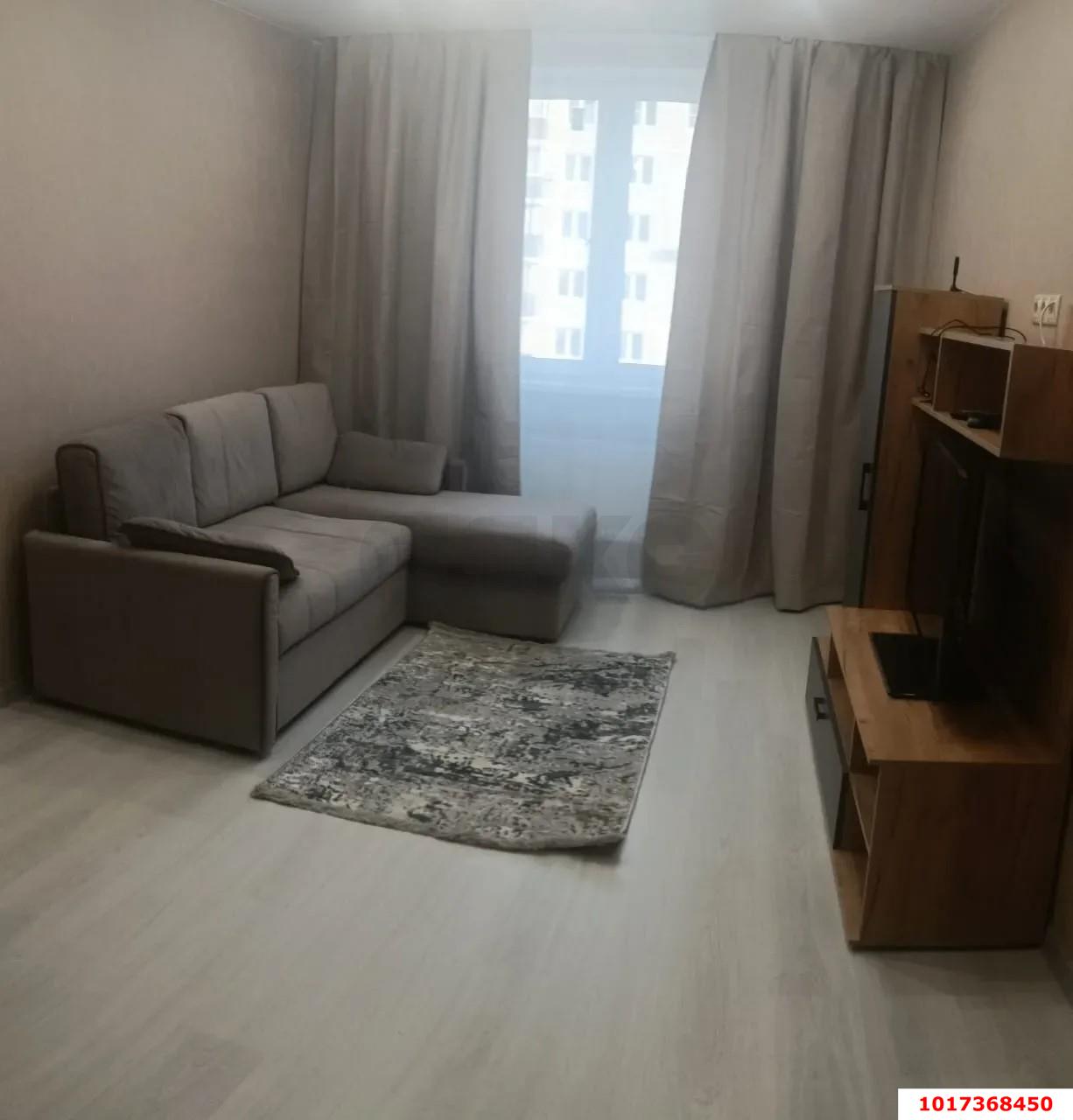 Фото №3: 1-комнатная квартира <span class="whitespace-nowrap">35 м²</span>, <span class="whitespace-nowrap">8/16 эт.</span> - Краснодар, Прикубанский внутригородской округ, мкр. жилой комплекс Ракурс, ул. имени Героя Ростовского, 8к4