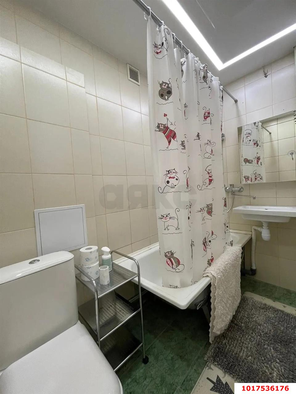 Фото №7: 1-комнатная квартира <span class="whitespace-nowrap">48 м²</span>, <span class="whitespace-nowrap">14/16 эт.</span> - Краснодар, Прикубанский внутригородской округ, Отделение № 1 совхоза Солнечный, мкр. Фестивальный, ул. Атарбекова, 5/1