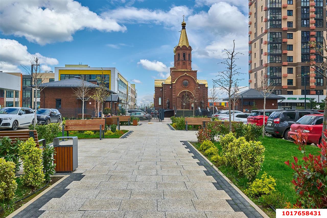 Фото №20: Студия <span class="whitespace-nowrap">29 м²</span>, <span class="whitespace-nowrap">16/18 эт.</span> - Знаменский, Карасунский внутригородской округ, мкр. Родные Просторы, ул. Природная, 10Бк24