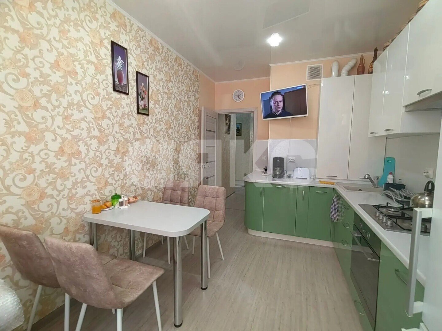 Фото №4: 1-комнатная квартира <span class="whitespace-nowrap">46 м²</span>, <span class="whitespace-nowrap">2/9 эт.</span> - Анапа, Парковый, мкр. ЖК Радуга, ул. Парковая, 64к5