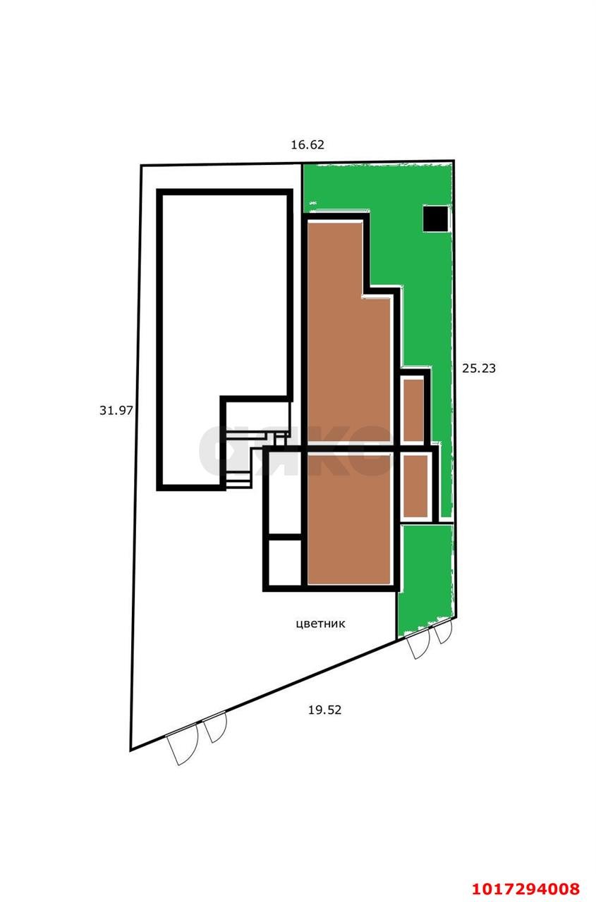 Фото №11: Дом <span class="whitespace-nowrap">56 м²</span> <span class="whitespace-nowrap">+ 2.04 сот.</span>, <span class="whitespace-nowrap">1 эт.</span> - Краснодар, 40 лет Победы, мкр. Прикубанский внутригородской округ, ул. Некрасова, 108