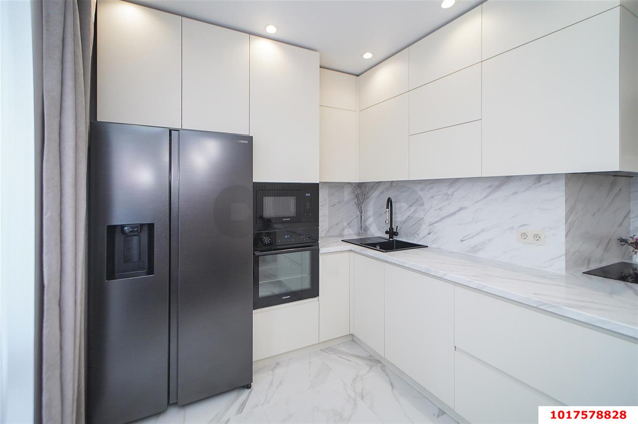 Фото №7: 1-комнатная квартира <span class="whitespace-nowrap">45 м²</span>, <span class="whitespace-nowrap">14/18 эт.</span> - Краснодар, Прикубанский внутригородской округ, Панорама, мкр. ЖК Гарантия, ул. Восточно-Кругликовская, 42/3к2
