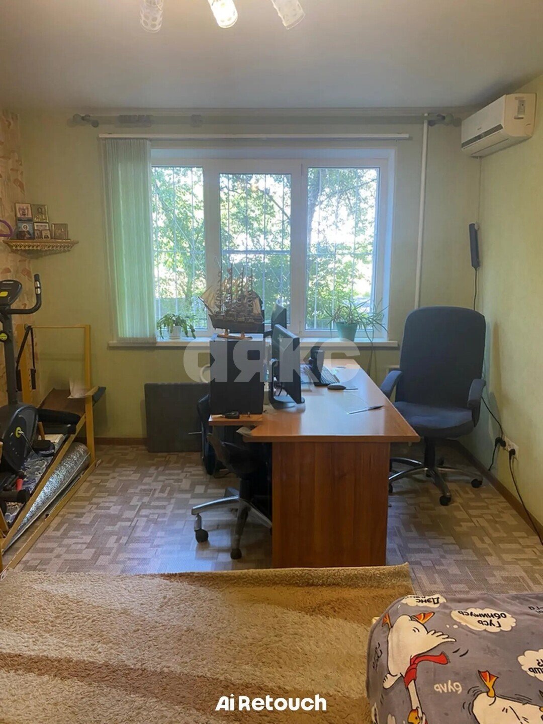 Фото №4: 3-комнатная квартира <span class="whitespace-nowrap">63 м²</span>, <span class="whitespace-nowrap">1/9 эт.</span> - Волгоград, р. Краснооктябрьский, ул. Репина, 17