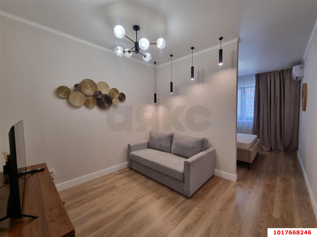 Фото №5: 1-комнатная квартира <span class="whitespace-nowrap">40 м²</span>, <span class="whitespace-nowrap">2/24 эт.</span> - Краснодар, Западный внутригородской округ, Фестивальный, мкр. ЖК Тургенев, ул. Дальняя, 8к2