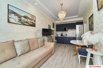Фото №1: 1-комнатная квартира <span class="whitespace-nowrap">45 м²</span>, <span class="whitespace-nowrap">2/4 эт.</span> - Краснодар, мкр. Фестивальный, ул. Сергея Михалёва, 2А