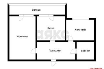Фото №1: Торговое помещение <span class="whitespace-nowrap">47 м²</span>, <span class="whitespace-nowrap">1/9 эт.</span> - Краснодар, мкр. Комсомольский, ул. Симферопольская, 40