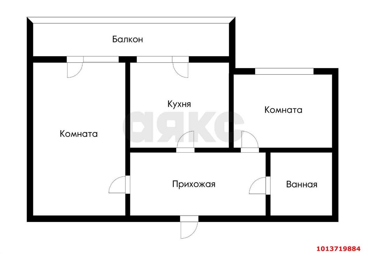 Фото №7: Торговое помещение <span class="whitespace-nowrap">47 м²</span>, <span class="whitespace-nowrap">1/9 эт.</span> - Краснодар, Карасунский внутригородской округ, мкр. Комсомольский, ул. Симферопольская, 40