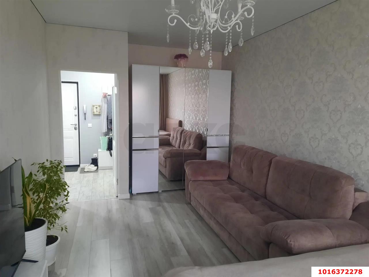 Фото №5: 1-комнатная квартира <span class="whitespace-nowrap">41 м²</span>, <span class="whitespace-nowrap">5/16 эт.</span> - Краснодар, Прикубанский внутригородской округ, 9-й километр, мкр. ЖК Валентина, ул. имени Дзержинского, 64/2