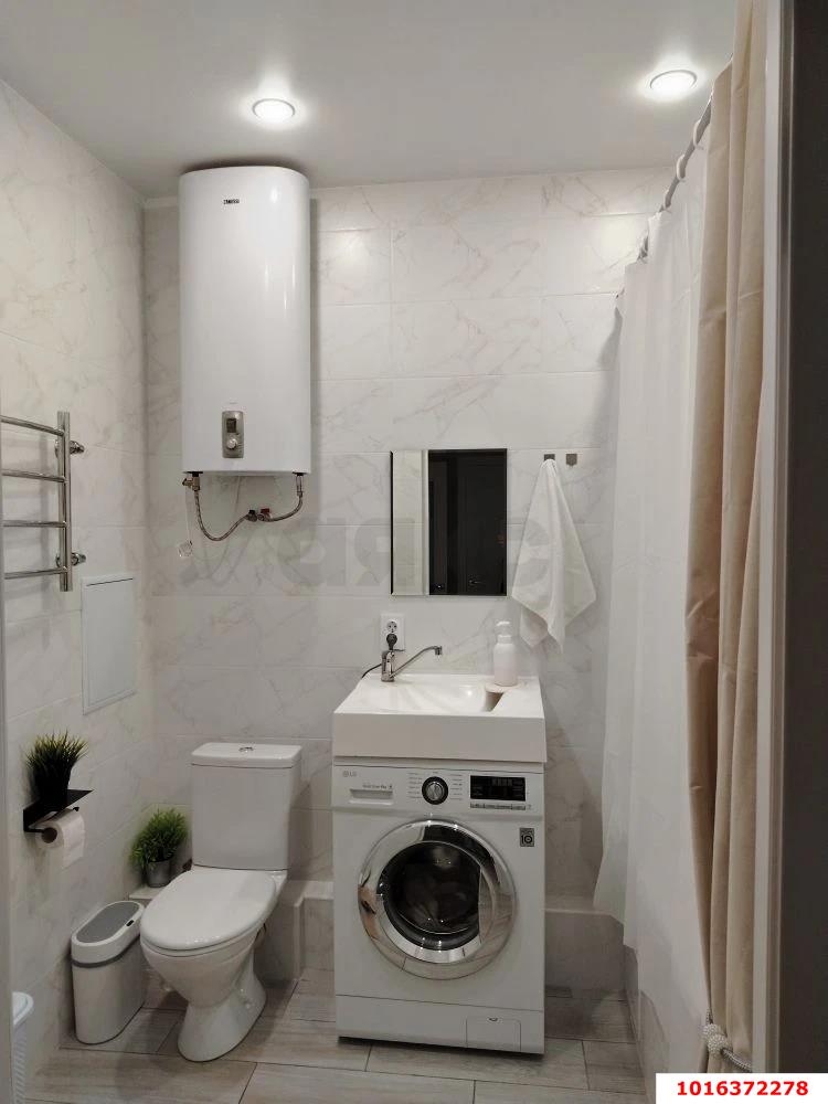 Фото №3: 1-комнатная квартира <span class="whitespace-nowrap">41 м²</span>, <span class="whitespace-nowrap">5/16 эт.</span> - Краснодар, Прикубанский внутригородской округ, 9-й километр, мкр. ЖК Валентина, ул. имени Дзержинского, 64/2
