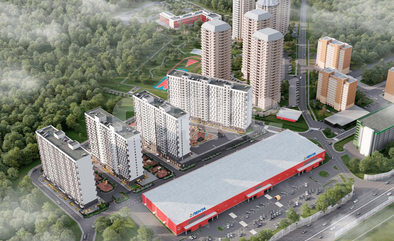 Фото №5: 1-комнатная квартира <span class="whitespace-nowrap">35 м²</span>, <span class="whitespace-nowrap">13/17 эт.</span> - Балашиха, Южный, мкр. ЖК Квартал Светлый, ул. Твардовского, 54