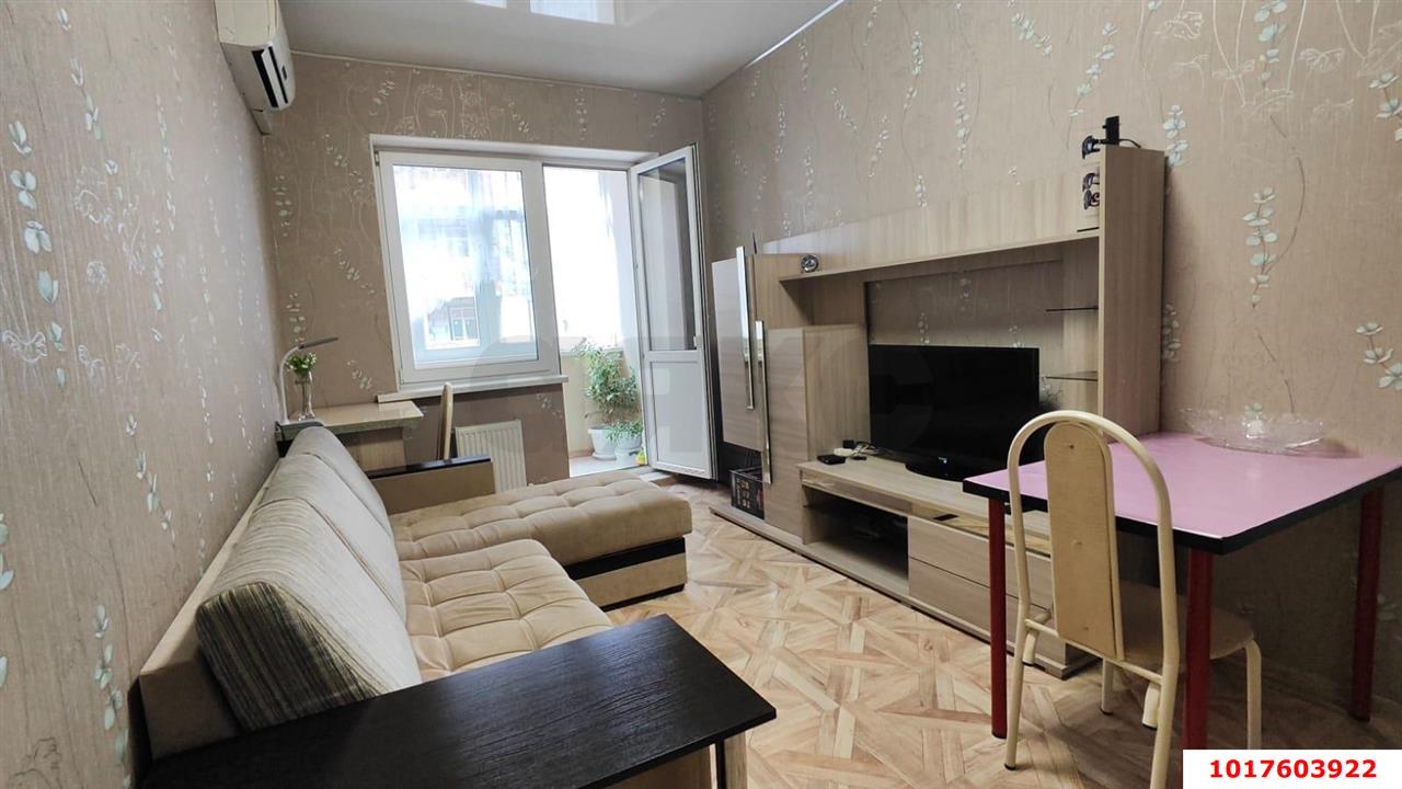 Фото №2: Студия <span class="whitespace-nowrap">30 м²</span>, <span class="whitespace-nowrap">4/7 эт.</span> - Краснодар, Прикубанский внутригородской округ, мкр. Музыкальный, ул. имени Сергея Есенина, 108/1к2