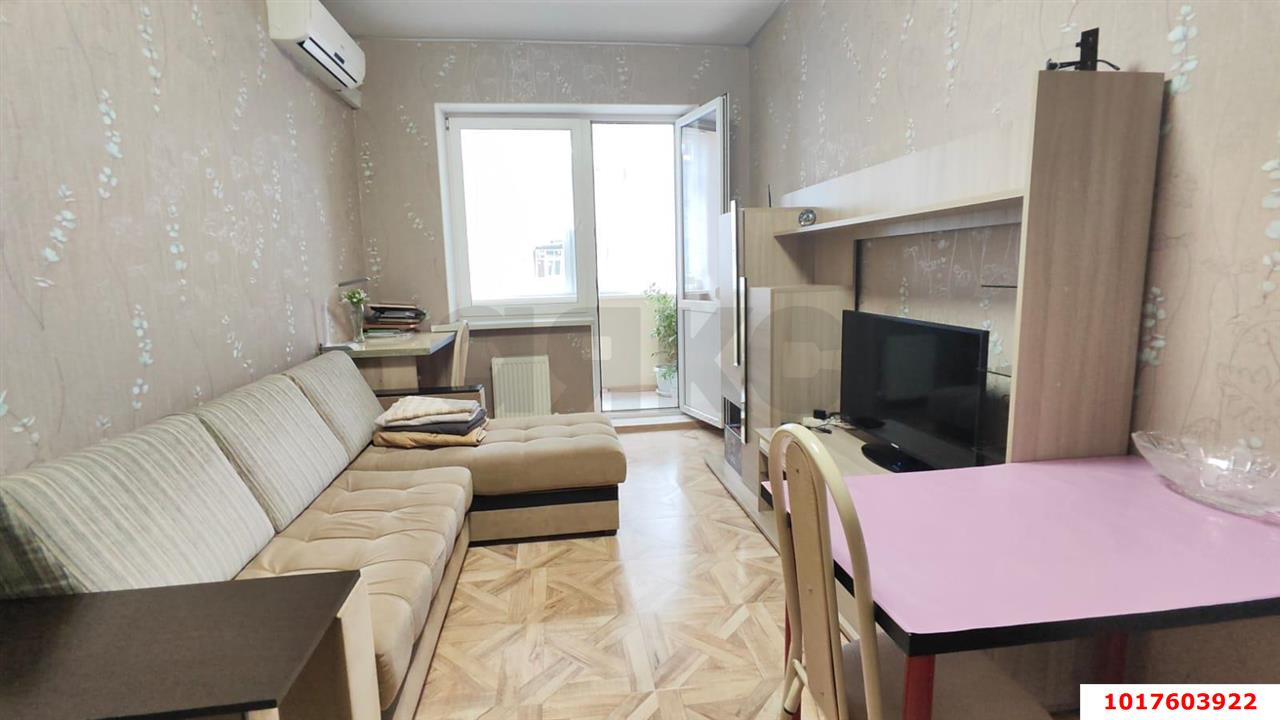 Фото №4: Студия <span class="whitespace-nowrap">30 м²</span>, <span class="whitespace-nowrap">4/7 эт.</span> - Краснодар, Прикубанский внутригородской округ, мкр. Музыкальный, ул. имени Сергея Есенина, 108/1к2