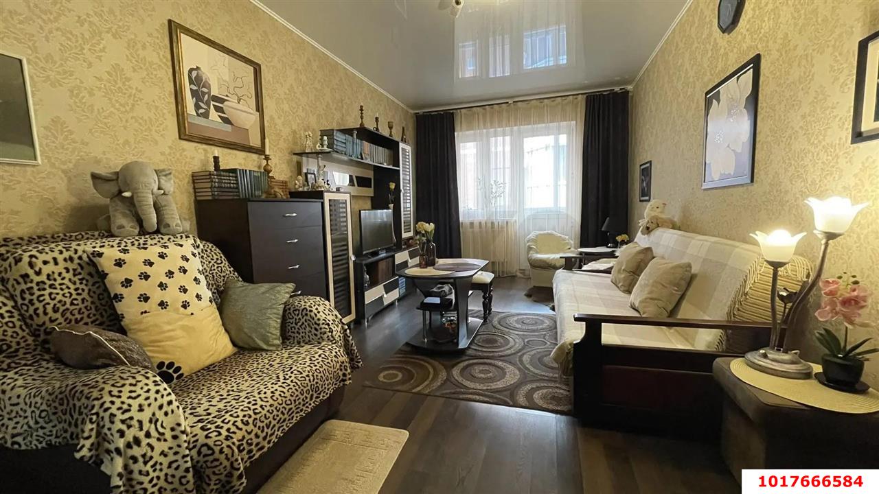 Фото №1: 1-комнатная квартира <span class="whitespace-nowrap">44 м²</span>, <span class="whitespace-nowrap">4/7 эт.</span> - Краснодар, Прикубанский внутригородской округ, ЖК Любимый Дом, мкр. Музыкальный, ул. имени И.И. Дунаевского, 25