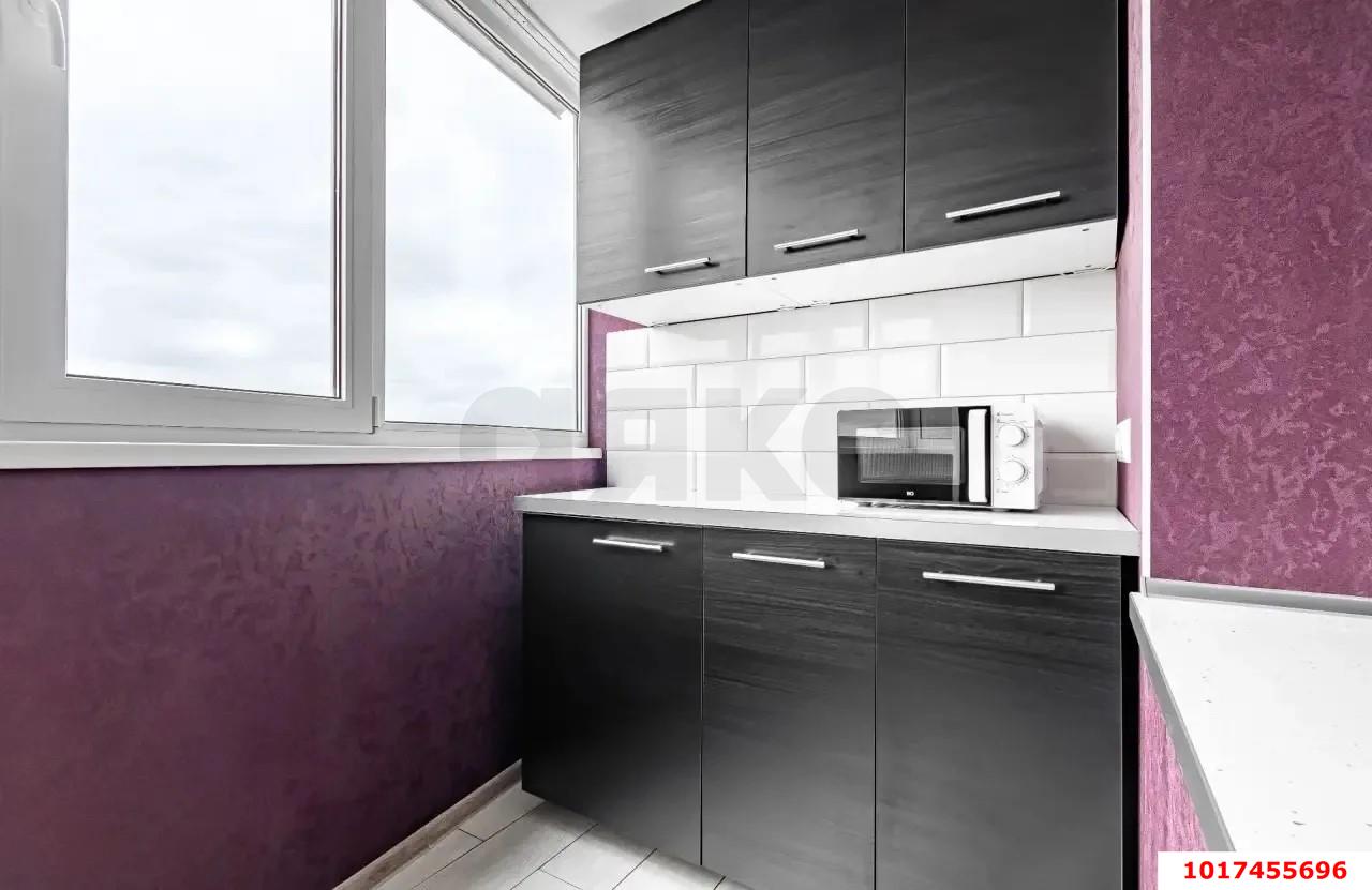 Фото №4: 1-комнатная квартира <span class="whitespace-nowrap">43 м²</span>, <span class="whitespace-nowrap">15/16 эт.</span> - Краснодар, Прикубанский внутригородской округ, мкр. Микрохирургии глаза, ул. Академика Лукьяненко, 14
