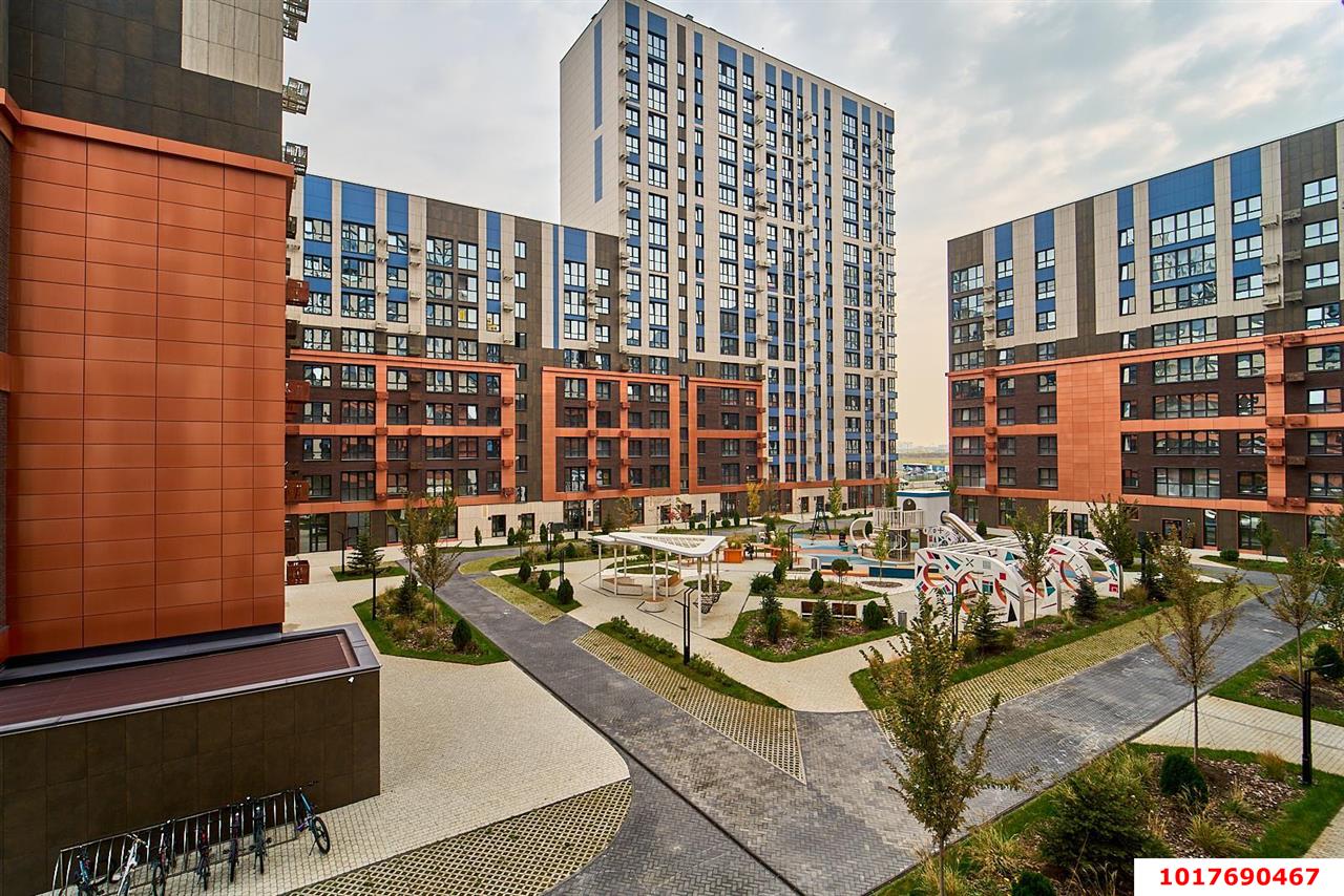 Фото №3: 1-комнатная квартира <span class="whitespace-nowrap">34 м²</span>, <span class="whitespace-nowrap">6/18 эт.</span> - Краснодар, Прикубанский внутригородской округ, мкр. ЖК Архитектор, ул. Наставников, 12