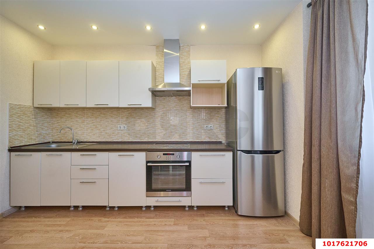 Фото №4: 1-комнатная квартира <span class="whitespace-nowrap">44 м²</span>, <span class="whitespace-nowrap">14/24 эт.</span> - Краснодар, Прикубанский внутригородской округ, 40 лет Победы, мкр. жилой комплекс Достоевский, ул. Достоевского, 84/1