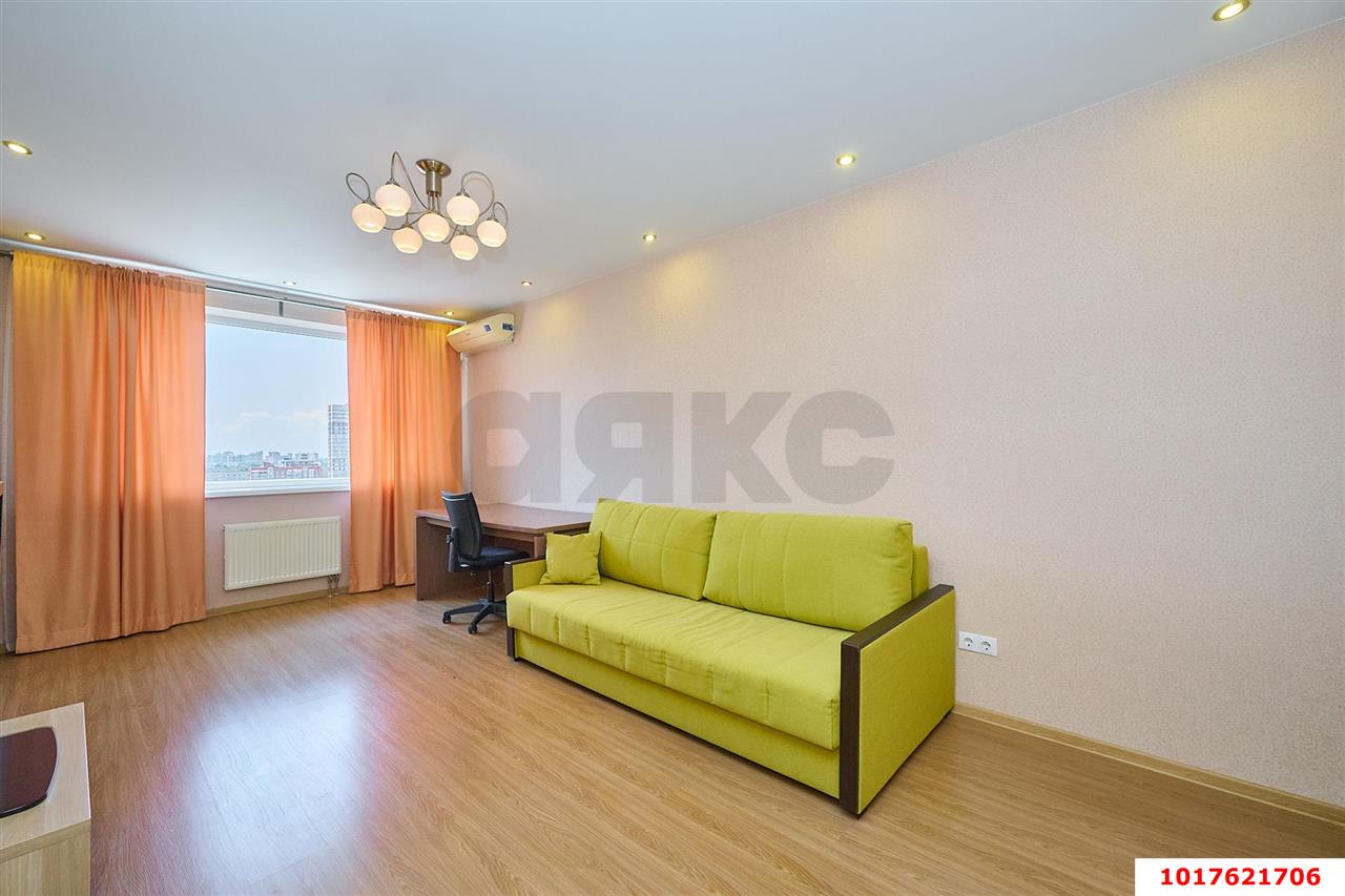 Фото №5: 1-комнатная квартира <span class="whitespace-nowrap">44 м²</span>, <span class="whitespace-nowrap">14/24 эт.</span> - Краснодар, Прикубанский внутригородской округ, 40 лет Победы, мкр. жилой комплекс Достоевский, ул. Достоевского, 84/1