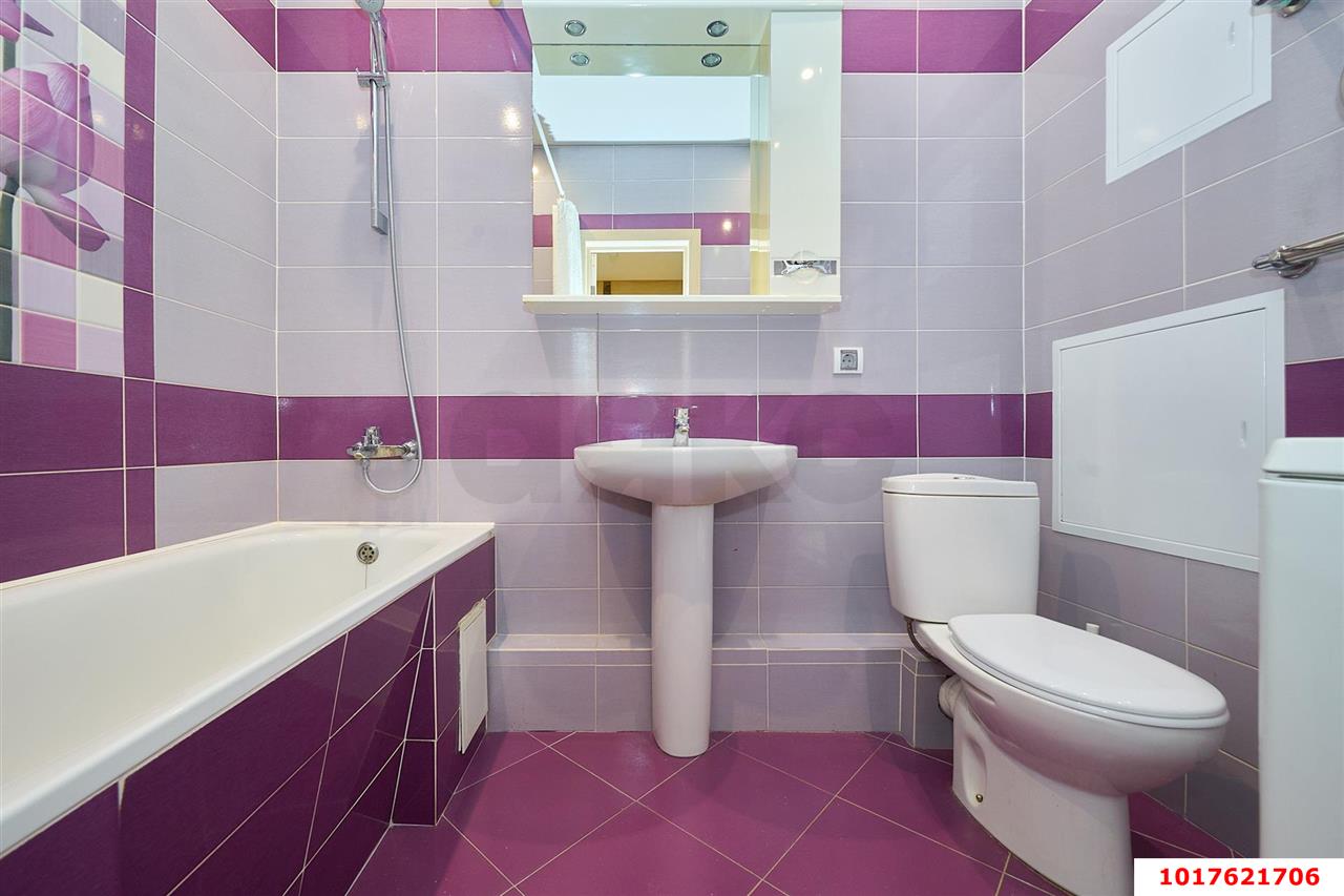 Фото №8: 1-комнатная квартира <span class="whitespace-nowrap">44 м²</span>, <span class="whitespace-nowrap">14/24 эт.</span> - Краснодар, Прикубанский внутригородской округ, 40 лет Победы, мкр. жилой комплекс Достоевский, ул. Достоевского, 84/1
