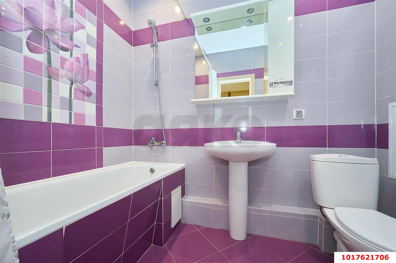 Фото №9: 1-комнатная квартира <span class="whitespace-nowrap">44 м²</span>, <span class="whitespace-nowrap">14/24 эт.</span> - Краснодар, Прикубанский внутригородской округ, 40 лет Победы, мкр. жилой комплекс Достоевский, ул. Достоевского, 84/1