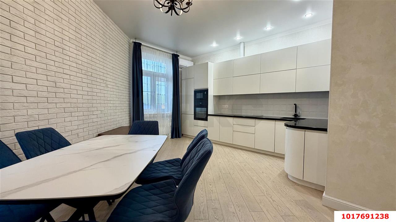 Фото №5: 2-комнатная квартира <span class="whitespace-nowrap">75 м²</span>, <span class="whitespace-nowrap">22/23 эт.</span> - Краснодар, Центральный внутригородской округ, ЖК Каскад, мкр. Центральный, ул. Леваневского, 187