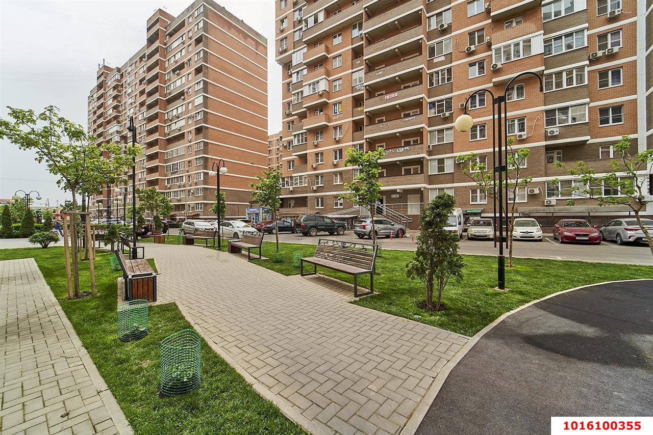 Фото №12: Студия <span class="whitespace-nowrap">27 м²</span>, <span class="whitespace-nowrap">7/16 эт.</span> - Краснодар, Прикубанский внутригородской округ, мкр. Славянский, ул. Заполярная, 37к3
