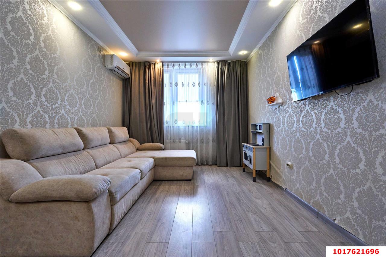 Фото №5: 1-комнатная квартира <span class="whitespace-nowrap">43 м²</span>, <span class="whitespace-nowrap">9/20 эт.</span> - Краснодар, Западный внутригородской округ, Фестивальный, мкр. ЖК Современник, ул. Гаражная, 107