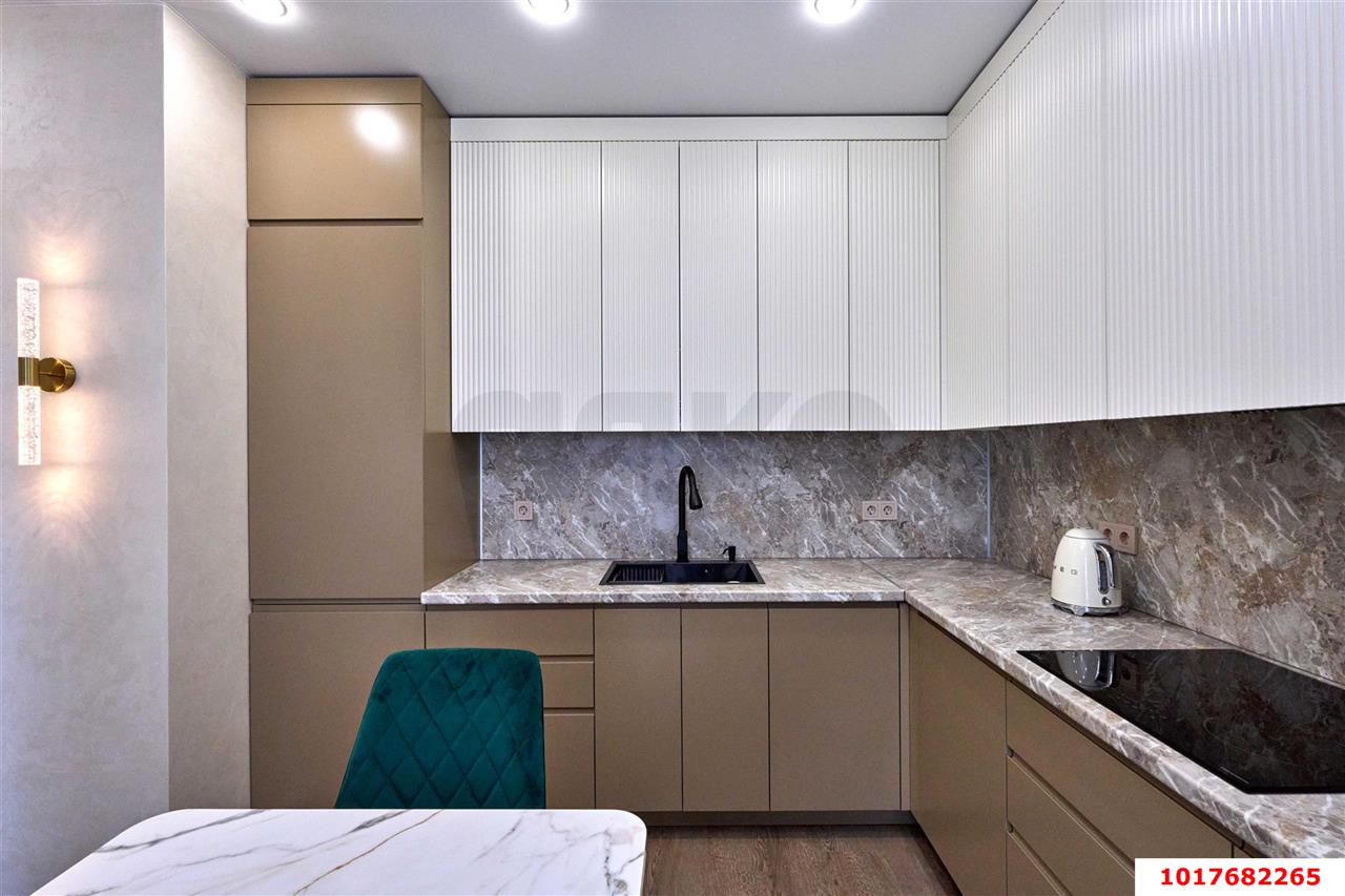 Фото №7: 1-комнатная квартира <span class="whitespace-nowrap">43 м²</span>, <span class="whitespace-nowrap">15/24 эт.</span> - Краснодар, Центральный внутригородской округ, мкр. Черёмушки, ул. Обрывная, 132/1к7
