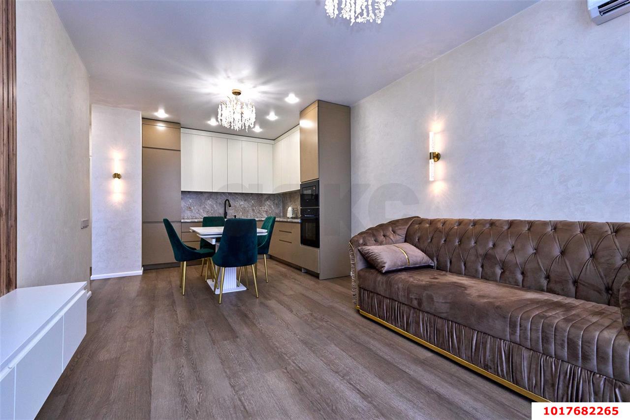 Фото №4: 1-комнатная квартира <span class="whitespace-nowrap">43 м²</span>, <span class="whitespace-nowrap">15/24 эт.</span> - Краснодар, Центральный внутригородской округ, мкр. Черёмушки, ул. Обрывная, 132/1к7
