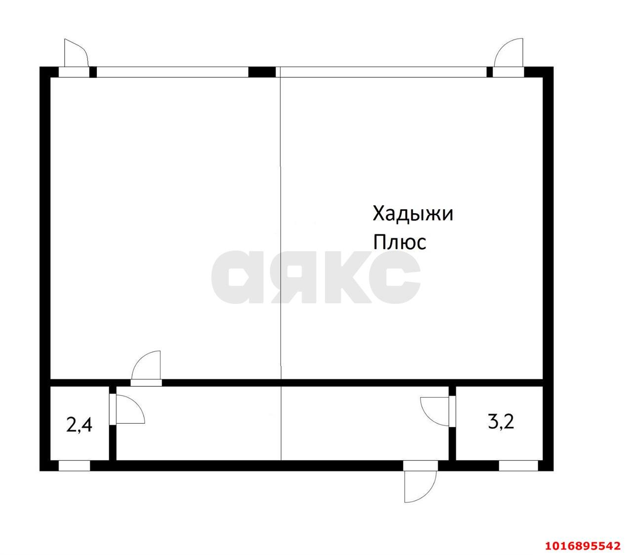 Фото №4: Торговое помещение <span class="whitespace-nowrap">48 м²</span>, <span class="whitespace-nowrap">1/1 эт.</span> - Краснодар, Прикубанский внутригородской округ, Калинино, мкр. Завод Радиоизмерительных Приборов, ул. Яснополянская, 28/1А