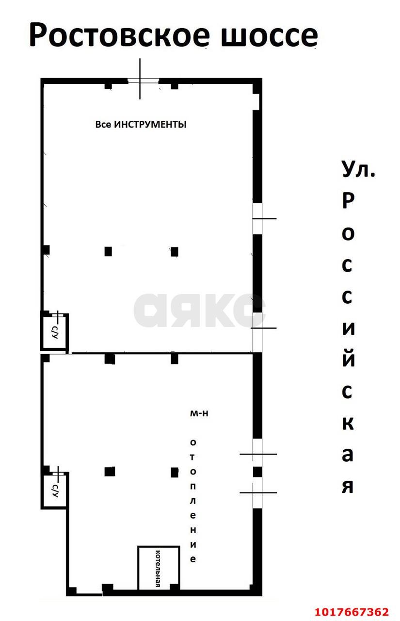 Фото №5: Отдельное здание <span class="whitespace-nowrap">276 м²</span>, <span class="whitespace-nowrap">1/1 эт.</span> - Краснодар, Прикубанский внутригородской округ, Калинино, мкр. Завод Радиоизмерительных Приборов, ул. Ростовское шоссе, 52/2