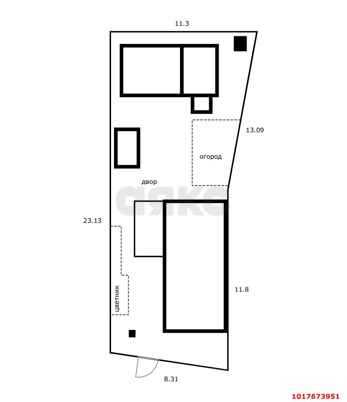 Фото №18: Дом <span class="whitespace-nowrap">42 м²</span> <span class="whitespace-nowrap">+ 2.25 сот.</span>, <span class="whitespace-nowrap">1 эт.</span> - Краснодар, Центральный внутригородской округ, мкр. Дубинка, ул. 1-я Линия Поймы реки Кубань, 208