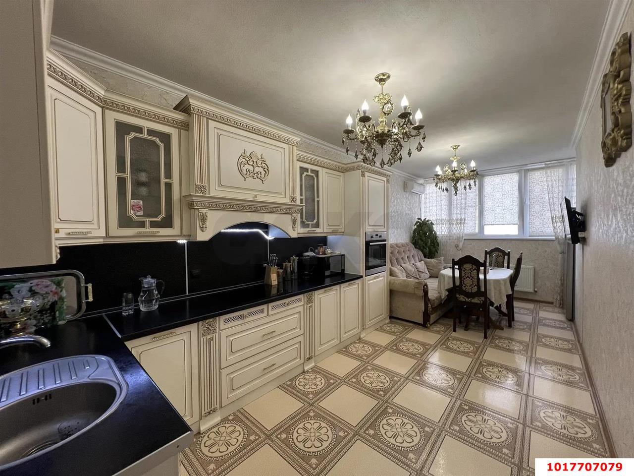 Фото №6: 2-комнатная квартира <span class="whitespace-nowrap">65 м²</span>, <span class="whitespace-nowrap">5/16 эт.</span> - Краснодар, Прикубанский внутригородской округ, жилой комплекс Времена Года-2, мкр. имени Петра Метальникова, ул. Петра Метальникова, 26