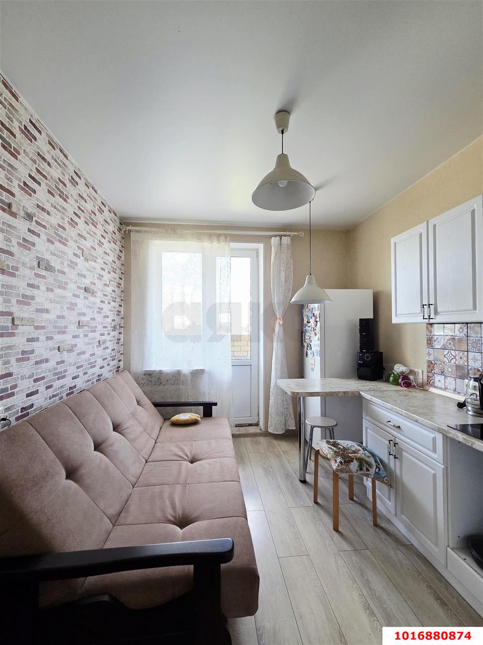 Фото №10: 1-комнатная квартира <span class="whitespace-nowrap">38 м²</span>, <span class="whitespace-nowrap">7/18 эт.</span> - Краснодар, Карасунский внутригородской округ, Пашковский, жилой комплекс Гарант, мкр. Участок №24, ул. Трудовой Славы, 43к1