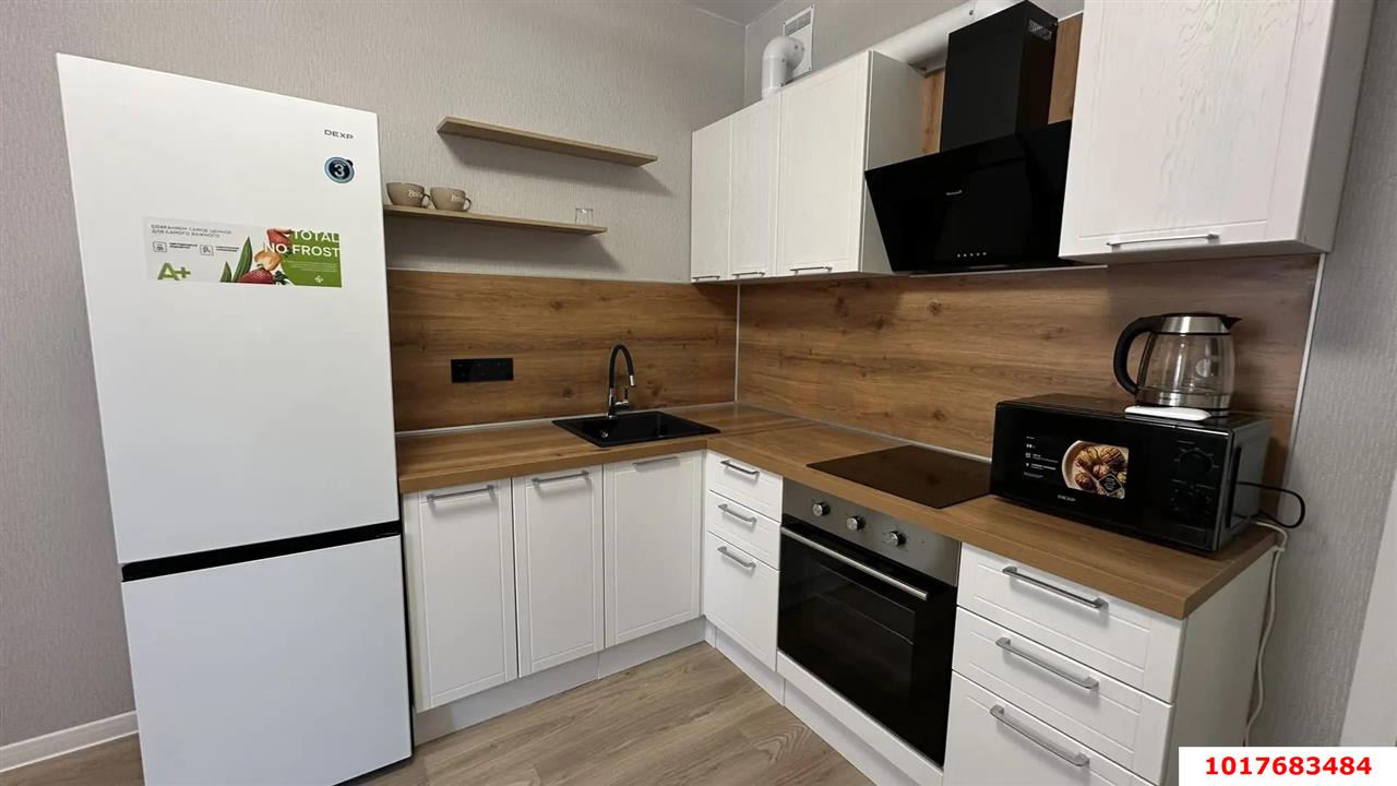 Фото №2: 1-комнатная квартира <span class="whitespace-nowrap">45 м²</span>, <span class="whitespace-nowrap">6/19 эт.</span> - Краснодар, Прикубанский внутригородской округ, имени Петра Метальникова, мкр. ЖК Лучший, ул. Ростовское шоссе, 30/6к3