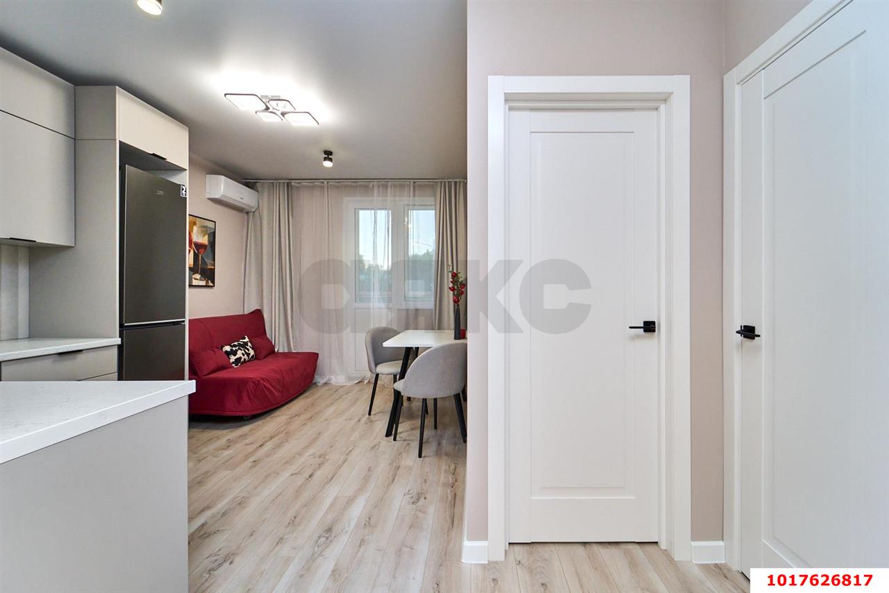 Фото №4: 1-комнатная квартира <span class="whitespace-nowrap">41 м²</span>, <span class="whitespace-nowrap">1/23 эт.</span> - Краснодар, Западный внутригородской округ, мкр. ЖК Краснодар Сити, ул. Шоссе Нефтяников, 18к7