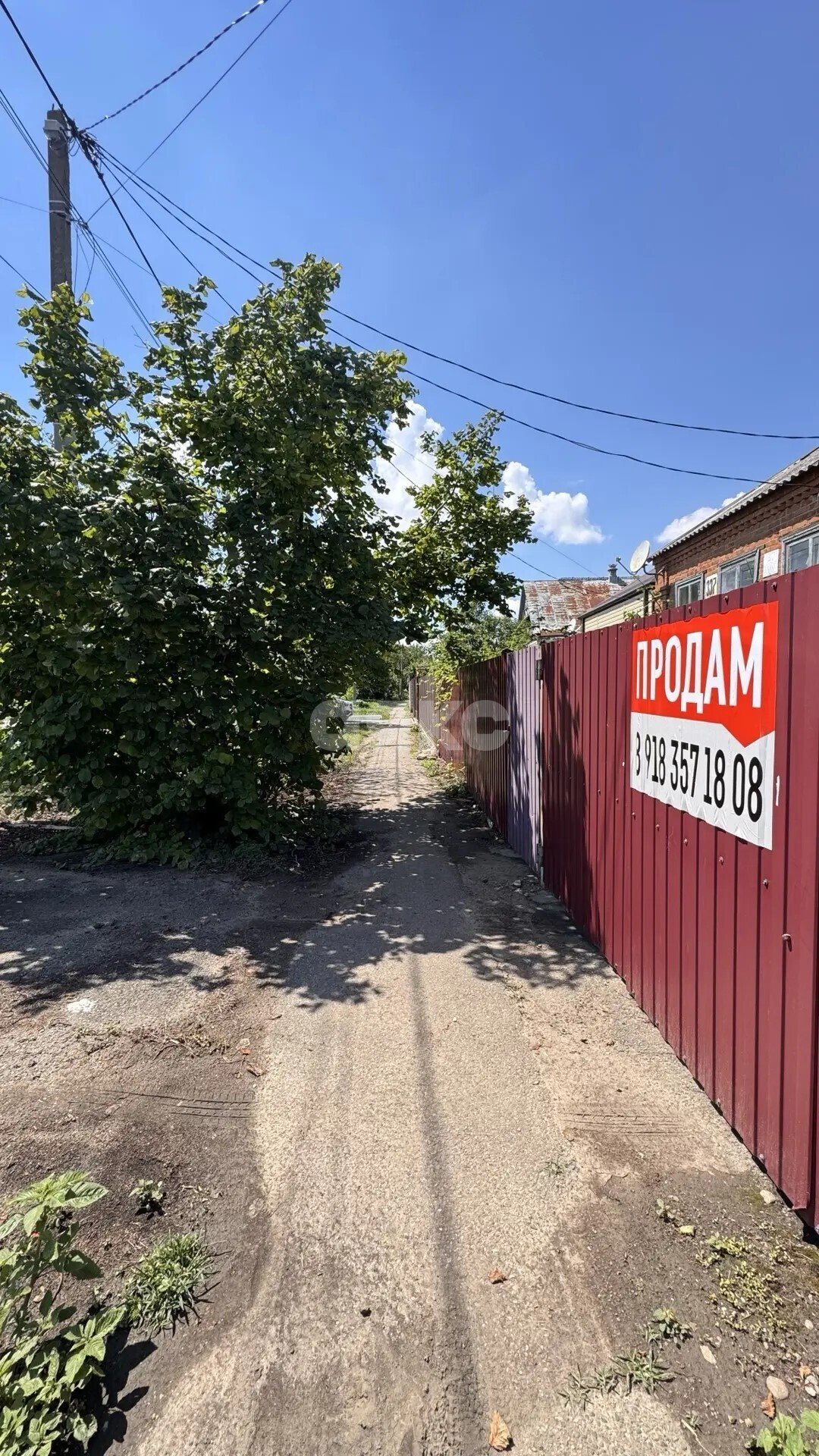 Фото №5: Дом <span class="whitespace-nowrap">51 м²</span> <span class="whitespace-nowrap">+ 10.2 сот.</span>, <span class="whitespace-nowrap">1 эт.</span> - Кореновск, мкр. 1-й квартал, ул. Карла Маркса, 337