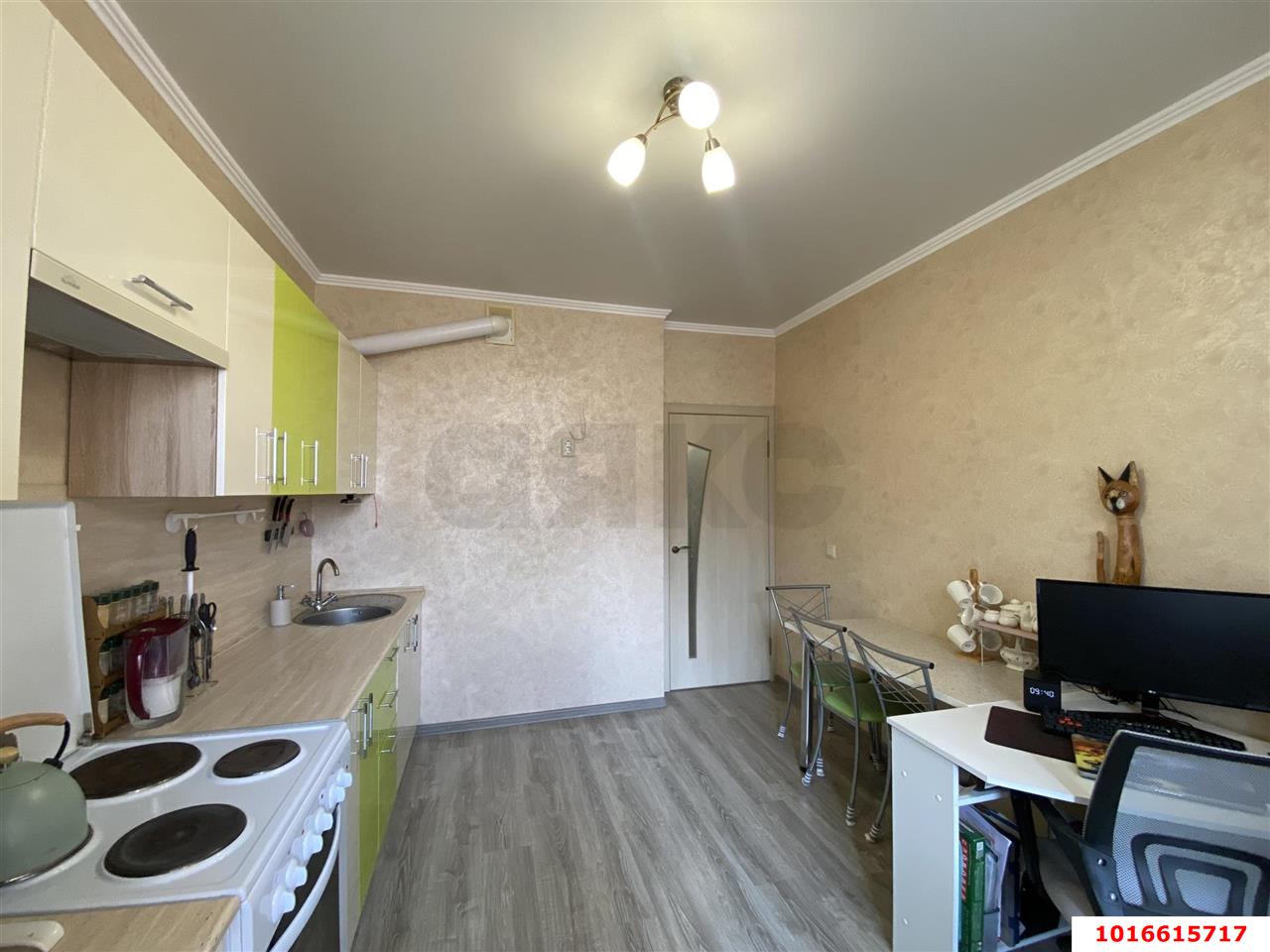 Фото №3: 1-комнатная квартира <span class="whitespace-nowrap">43 м²</span>, <span class="whitespace-nowrap">16/19 эт.</span> - Краснодар, Карасунский внутригородской округ, мкр. Гидростроителей, ул. Автолюбителей, 52/4