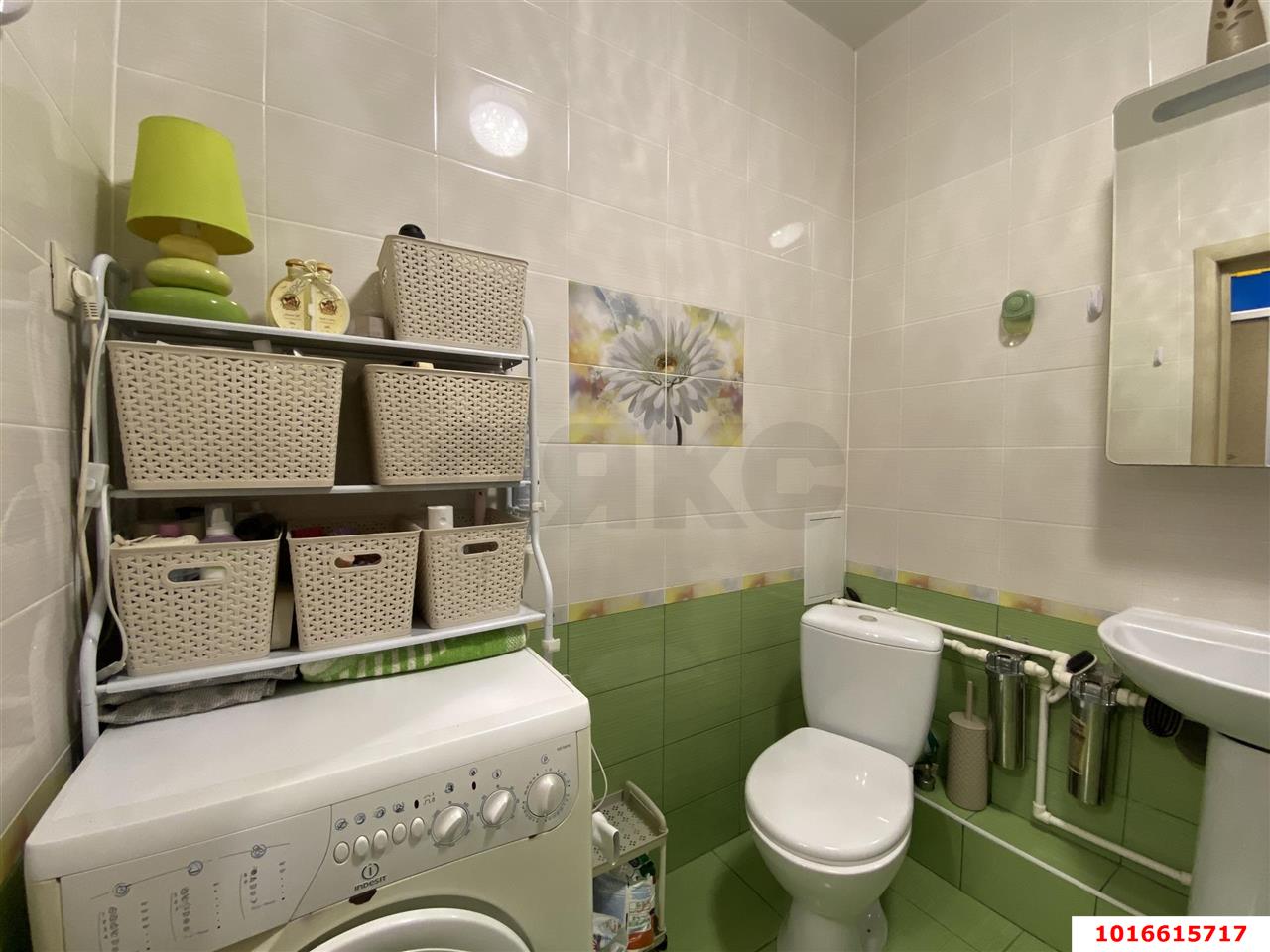 Фото №12: 1-комнатная квартира <span class="whitespace-nowrap">43 м²</span>, <span class="whitespace-nowrap">16/19 эт.</span> - Краснодар, Карасунский внутригородской округ, мкр. Гидростроителей, ул. Автолюбителей, 52/4