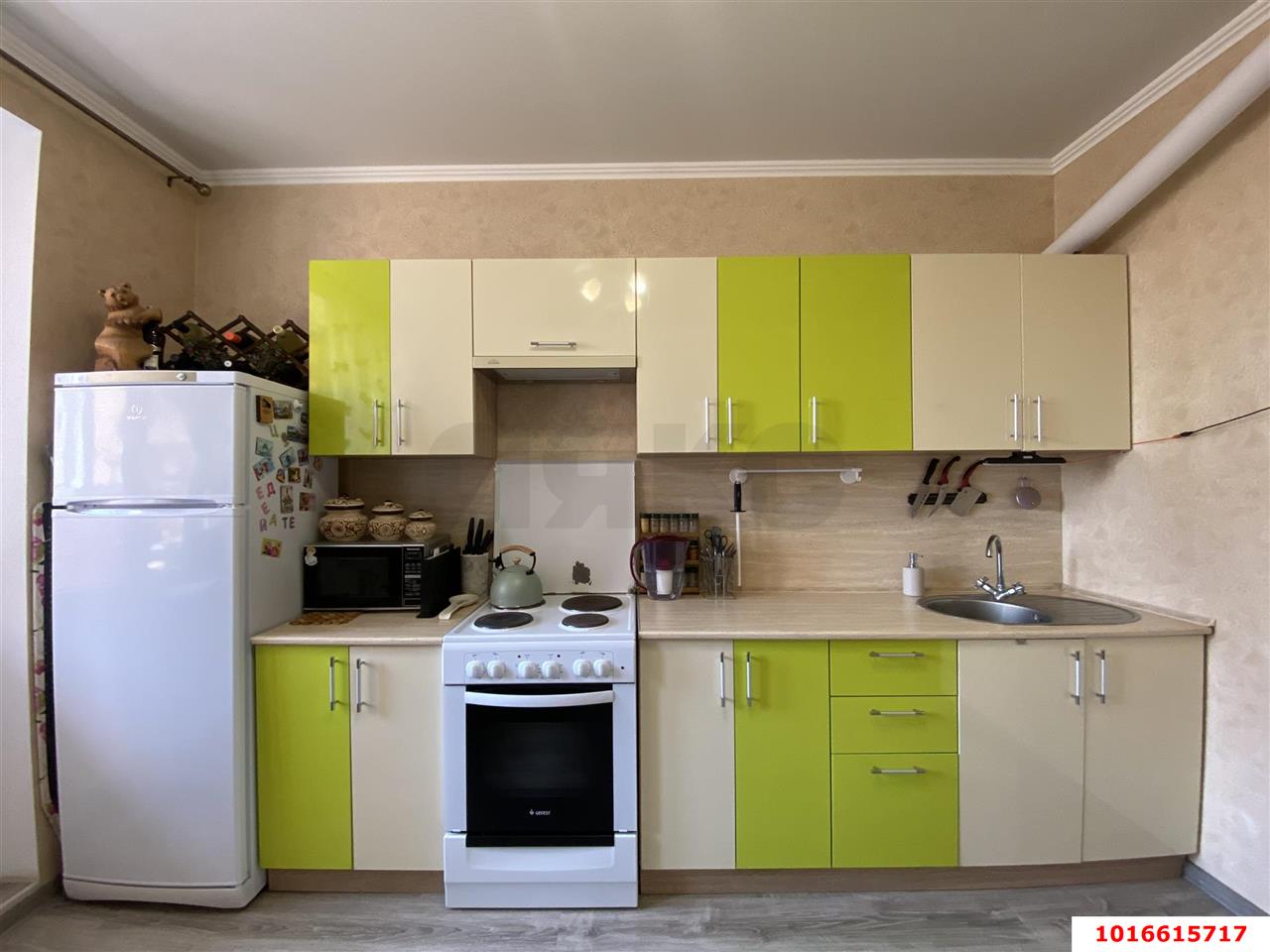 Фото №2: 1-комнатная квартира <span class="whitespace-nowrap">43 м²</span>, <span class="whitespace-nowrap">16/19 эт.</span> - Краснодар, Карасунский внутригородской округ, мкр. Гидростроителей, ул. Автолюбителей, 52/4