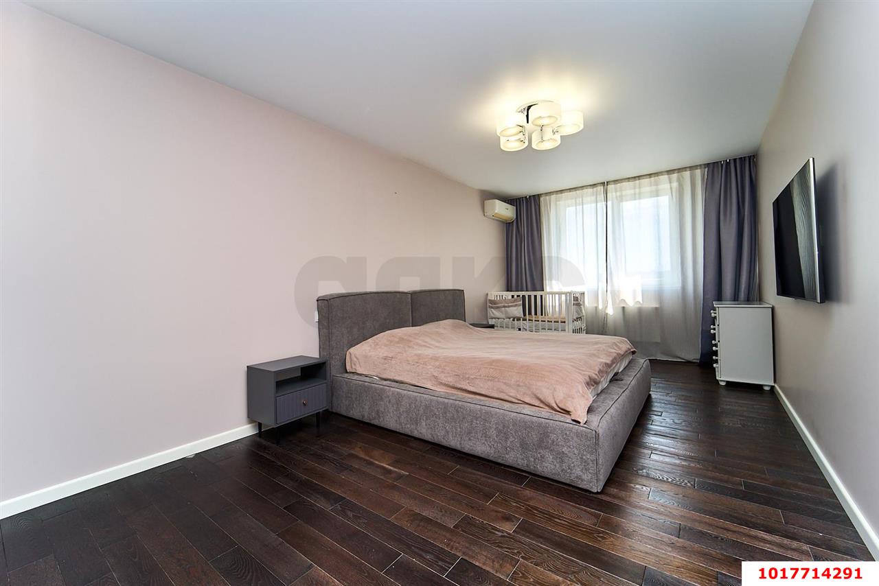 Фото №7: 3-комнатная квартира <span class="whitespace-nowrap">110 м²</span>, <span class="whitespace-nowrap">17/22 эт.</span> - Краснодар, Прикубанский внутригородской округ, Круглик, мкр. Школьный, ул. Филатова, 19/2
