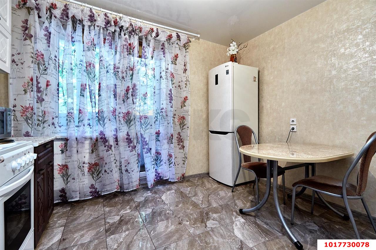 Фото №4: 1-комнатная квартира <span class="whitespace-nowrap">42 м²</span>, <span class="whitespace-nowrap">1/14 эт.</span> - Краснодар, Прикубанский внутригородской округ, Круглик, мкр. Школьный, ул. Школьная, 5