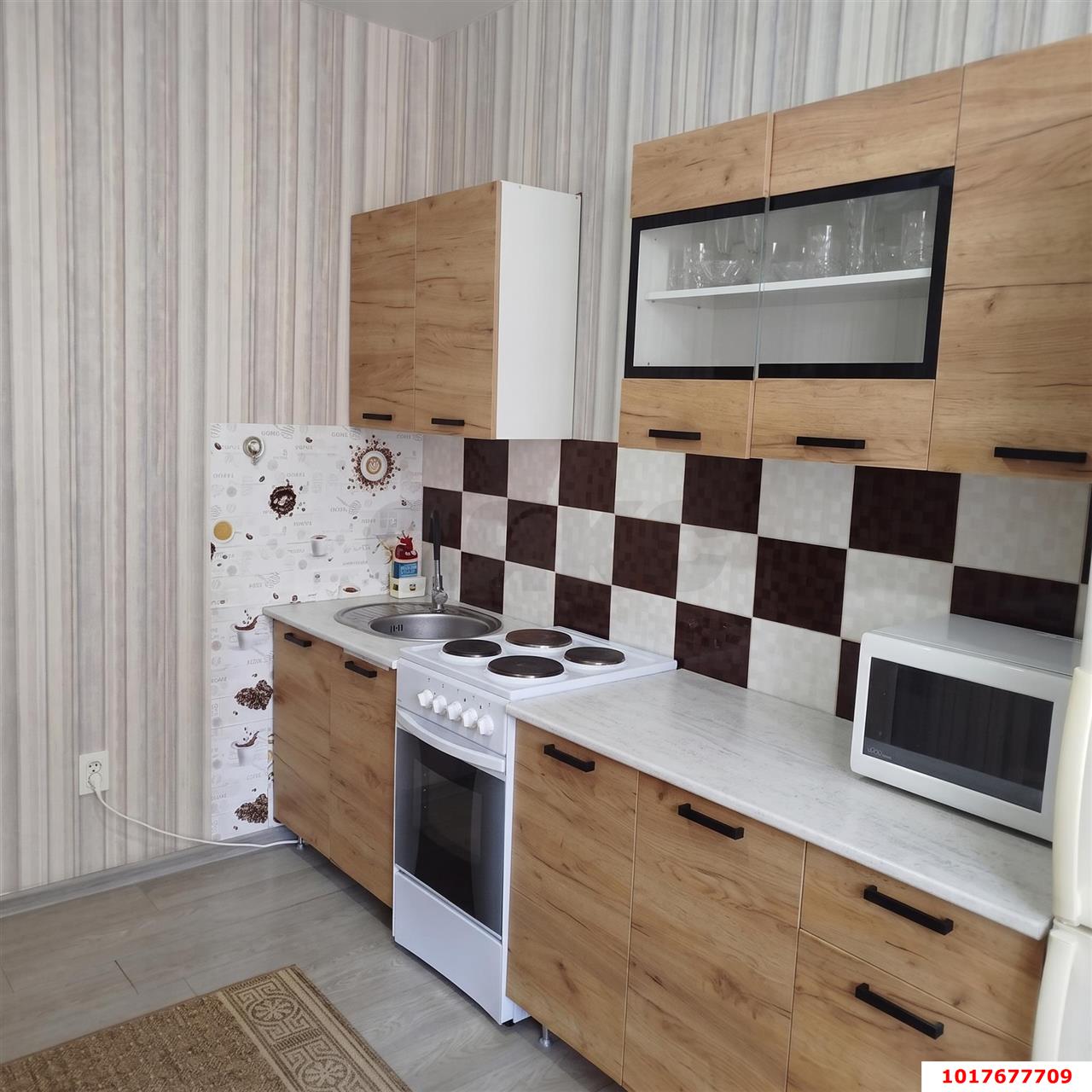 Фото №4: 1-комнатная квартира <span class="whitespace-nowrap">34 м²</span>, <span class="whitespace-nowrap">3/6 эт.</span> - Краснодар, Прикубанский внутригородской округ, Музыкальный, мкр. ЖК Лучезарный, ул. Московская, 154к1
