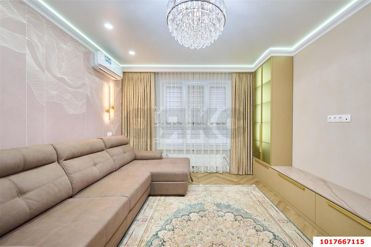 Фото №5: 1-комнатная квартира <span class="whitespace-nowrap">50 м²</span>, <span class="whitespace-nowrap">4/24 эт.</span> - Краснодар, Карасунский внутригородской округ, Хлопчато-бумажный Комбинат, мкр. жилой комплекс Элегант, ул. Сормовская, 1/6