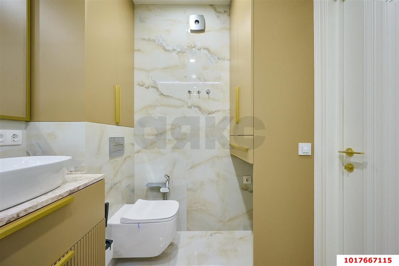 Фото №14: 1-комнатная квартира <span class="whitespace-nowrap">50 м²</span>, <span class="whitespace-nowrap">4/24 эт.</span> - Краснодар, Карасунский внутригородской округ, Хлопчато-бумажный Комбинат, мкр. жилой комплекс Элегант, ул. Сормовская, 1/6