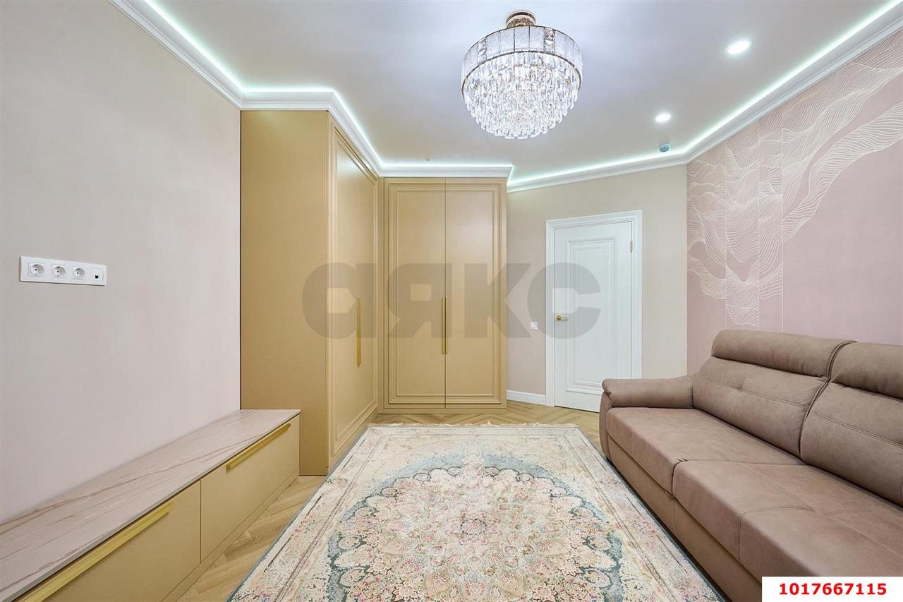 Фото №7: 1-комнатная квартира <span class="whitespace-nowrap">50 м²</span>, <span class="whitespace-nowrap">4/24 эт.</span> - Краснодар, Карасунский внутригородской округ, Хлопчато-бумажный Комбинат, мкр. жилой комплекс Элегант, ул. Сормовская, 1/6