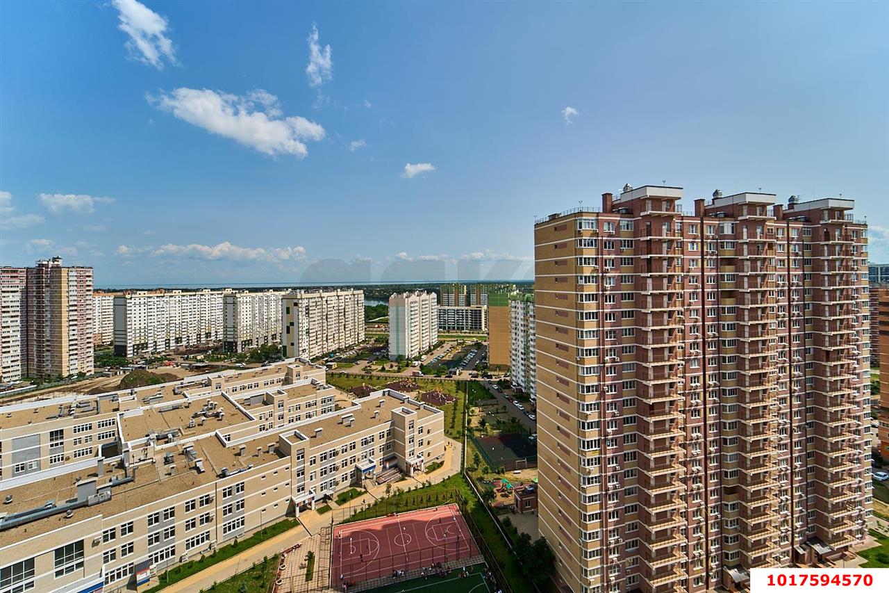 Фото №12: 1-комнатная квартира <span class="whitespace-nowrap">39 м²</span>, <span class="whitespace-nowrap">22/22 эт.</span> - Краснодар, Карасунский внутригородской округ, мкр. Почтовый, ул. Артезианская, 2