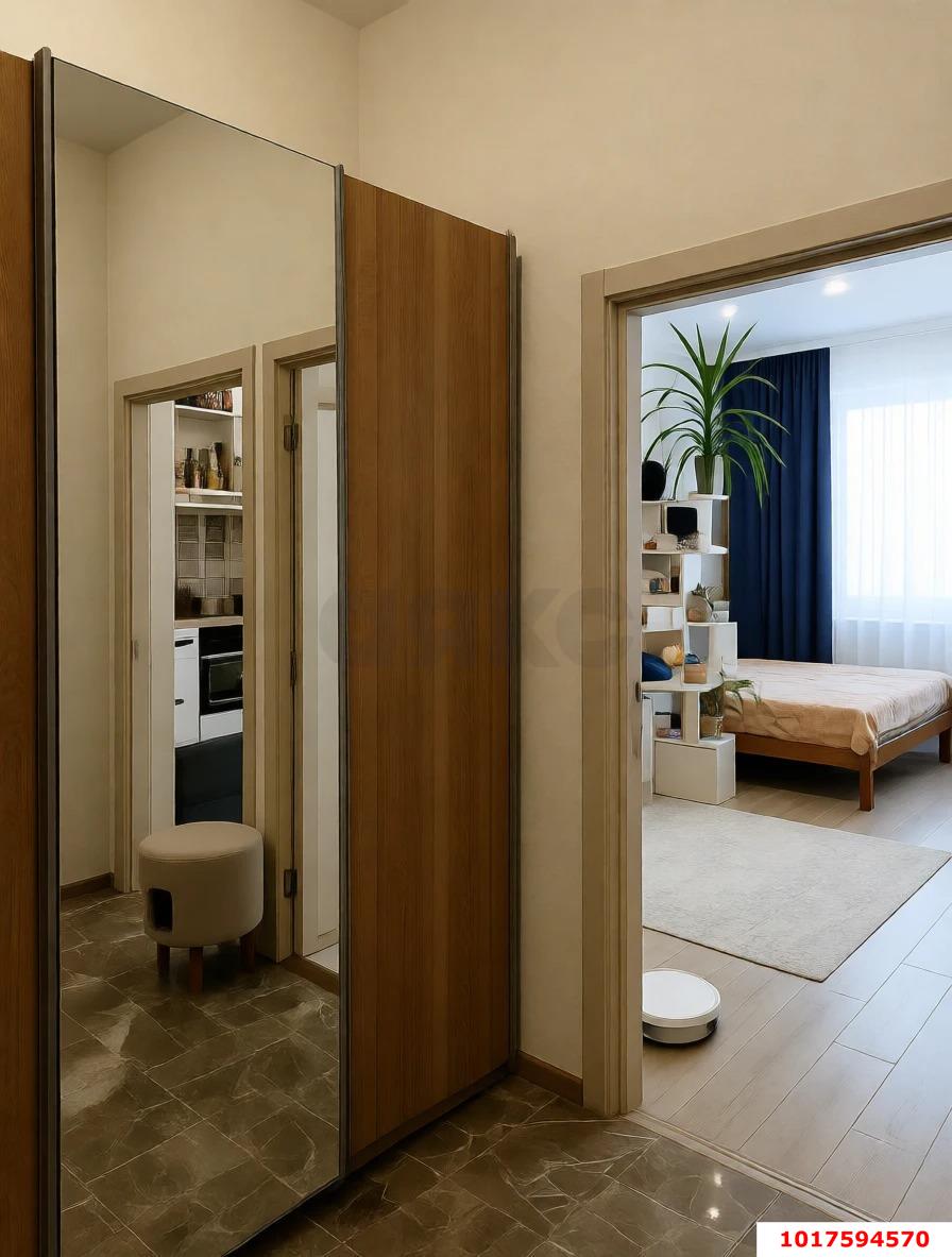Фото №6: 1-комнатная квартира <span class="whitespace-nowrap">39 м²</span>, <span class="whitespace-nowrap">22/22 эт.</span> - Краснодар, Карасунский внутригородской округ, мкр. Почтовый, ул. Артезианская, 2