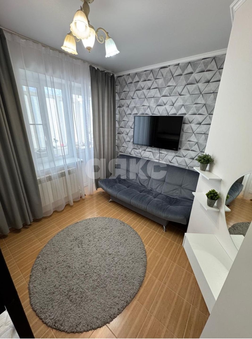 Фото №6: 1-комнатная квартира <span class="whitespace-nowrap">36 м²</span>, <span class="whitespace-nowrap">1/6 эт.</span> - Анапа, мкр. Парковый, ул. Парковая, 60Вк1