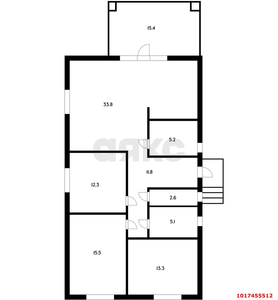 Фото №8: Дом <span class="whitespace-nowrap">121 м²</span> <span class="whitespace-nowrap">+ 5 сот.</span>, <span class="whitespace-nowrap">1 эт.</span> - Козет, ул. Андрухаева, 7
