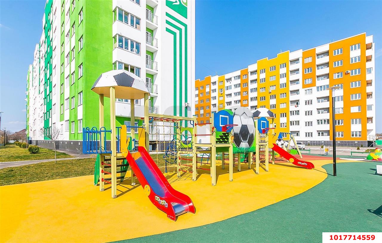 Фото №3: 2-комнатная квартира <span class="whitespace-nowrap">53 м²</span>, <span class="whitespace-nowrap">1/8 эт.</span> - Краснодар, Карасунский внутригородской округ, ЖК Спортивный Парк, ж/р Новознаменский, ул. Войсковая, 4к4